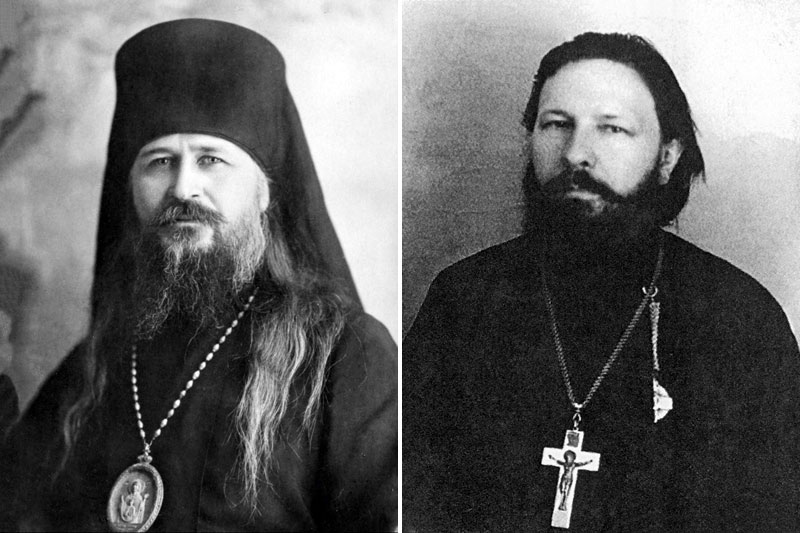 Архиепископ Прокопий (Титов) и протоиерей Леонид Богоявленский