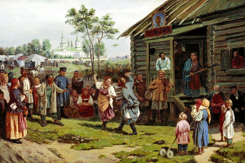 Сельские праздники на картинах Иллариона Прянишникова. Вторая половина XIX века