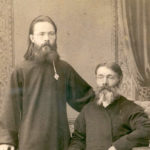 Протоиерей Константин Аггеев со своим отцом