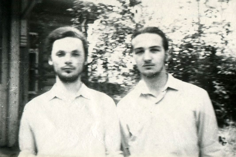 Георгий Кочетков и Александр Копировский. 1972 г.