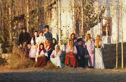 Русские переселенцы в Туркестане. Фотография С.М. Прокудина-Горского, начало XX века