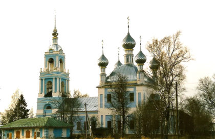 Храм в честь Владимирской иконы Божией Матери с. Давыдово (Ярославская епархия)