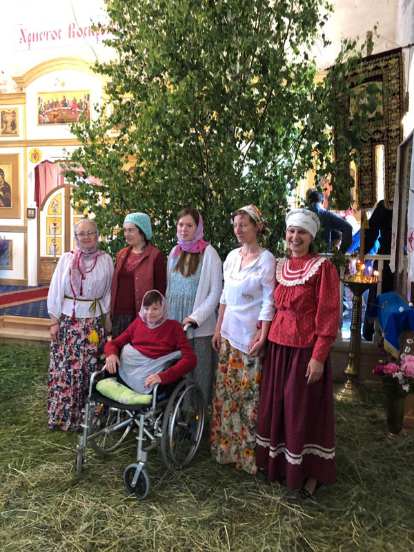 Особые дети прихода села Давыдово (Ярославская епархия)