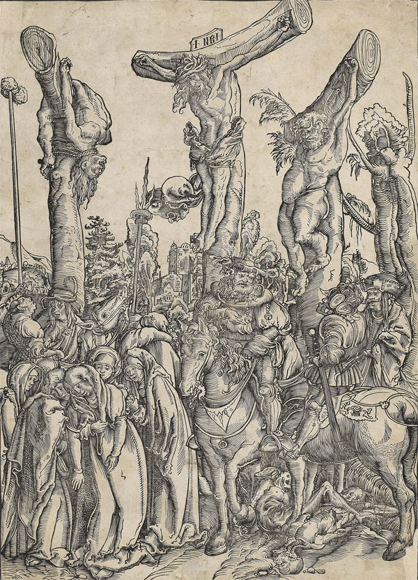 Голгофа. Лукас Кранах старший, 1502 г.