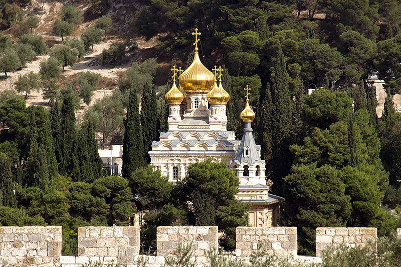 Русский монастырь св. равноап. Марии Магдалины в Гефсимании