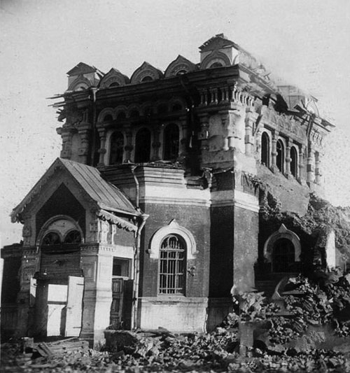 Храм Иоанна Богослова в селе Ивановском, 1941 год