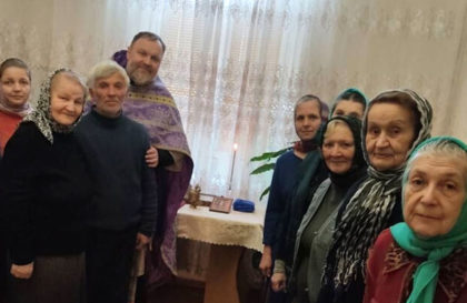 Члены общины Свято-Георгиевского храма