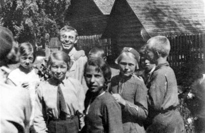 И. А. Лаговский в летнем лагере РСХД Эстонии