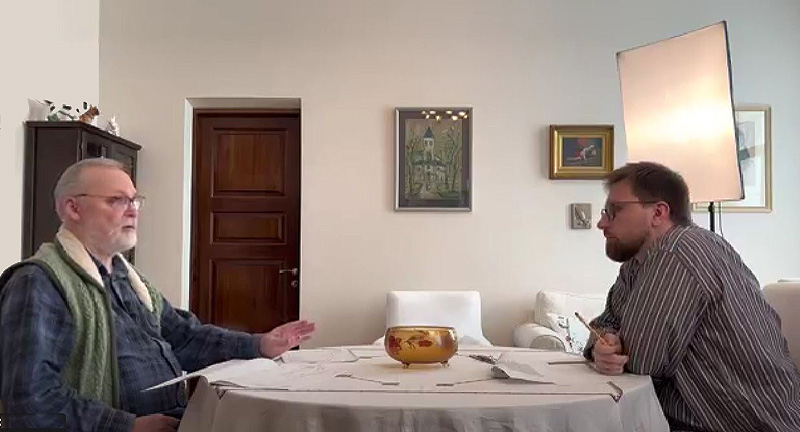Священник Георгий Кочетков и Андрей Васенёв