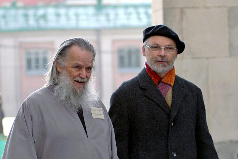 Протоиерей Павел Адельгейм и священник Георгий Кочетков
