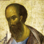 Апостол Павел. Правая икона деисусного Звенигородского чина