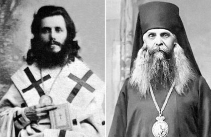 Архиепископ Иннокентий (Тихонов) и епископ Макарий (Опоцкий)