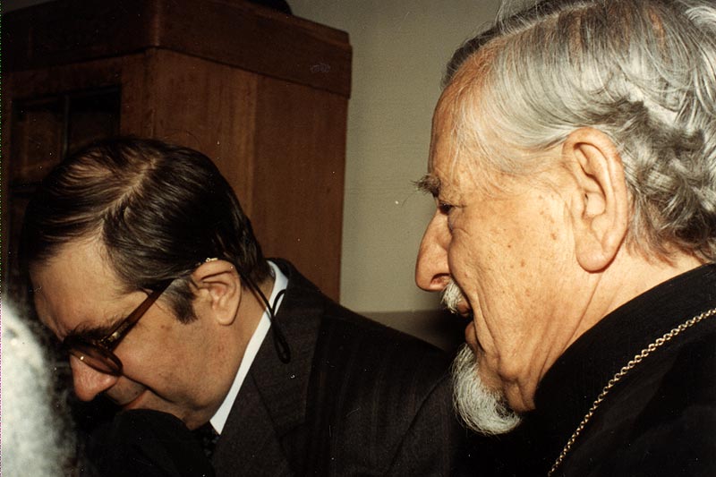 Сергей Сергеевич Аверинцев, протопресвитер Виталий Боровой