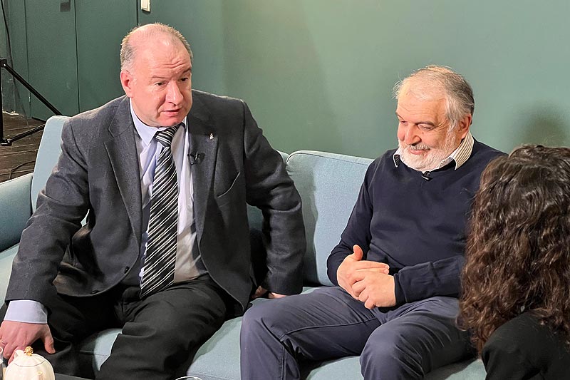 Алексей Павлович Козырев и Давид Мкртичевич Гзгзян