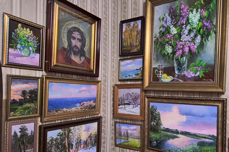 Картины протоиерея Стефана Домусчи (старшего)