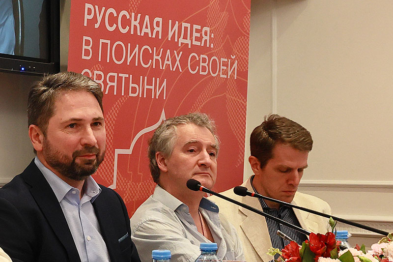 На VI сессии Русского университета, май 2025 г. А.А. Наумов, О.В. Щербачев, А.Н. Верещагин